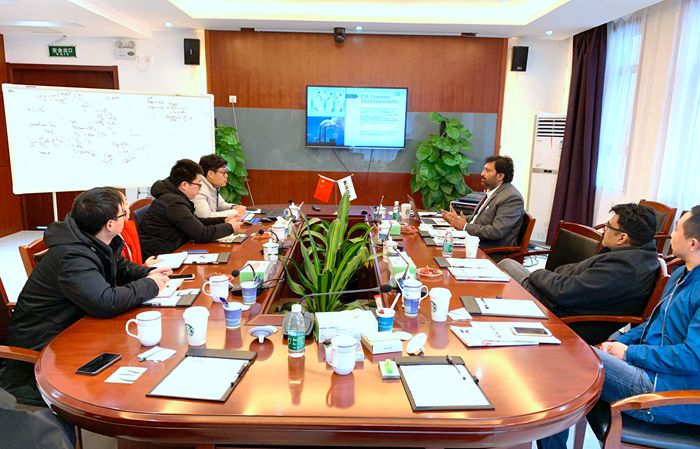 热烈欢迎印度CASE GROUP公司一行莅临安徽科达洁能参观交流